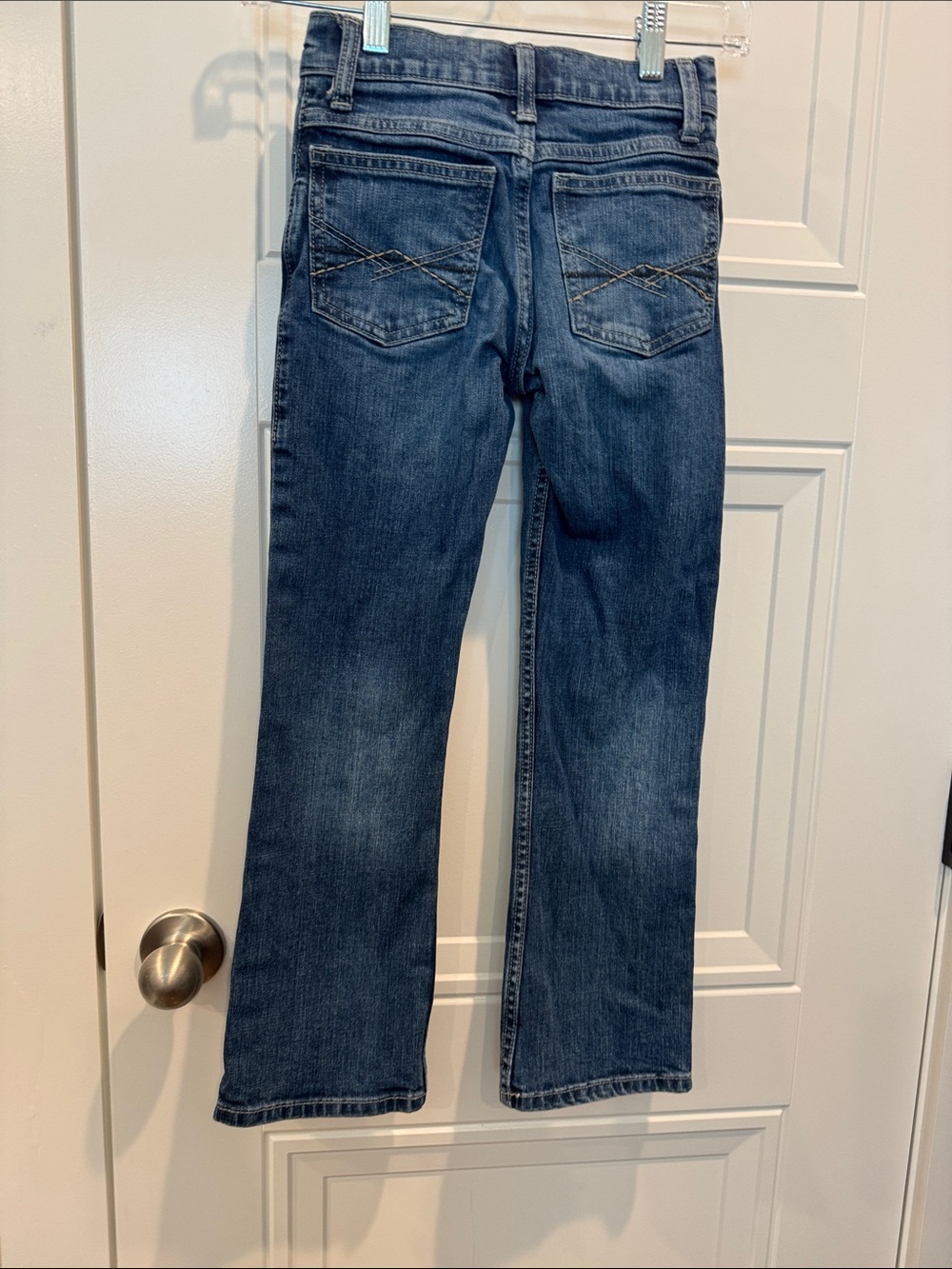 Wrangler 20X boy's Dark Blue Bootcut Jeans